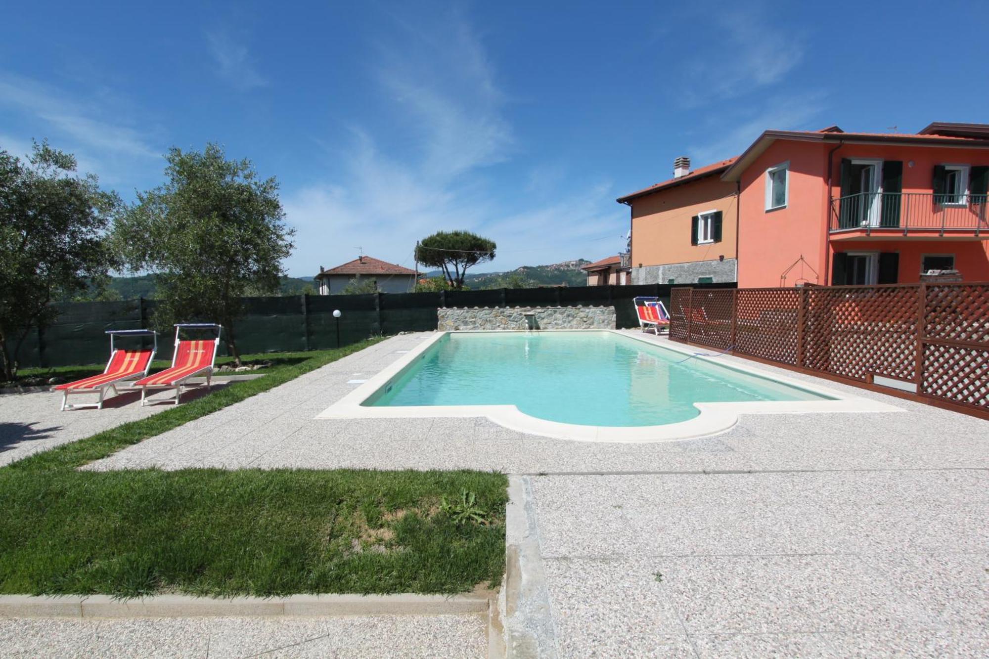 La Fonda Casa Vacanze-Appartamenti Con Piscina サント・ステーファノ・ディ・マグラ エクステリア 写真